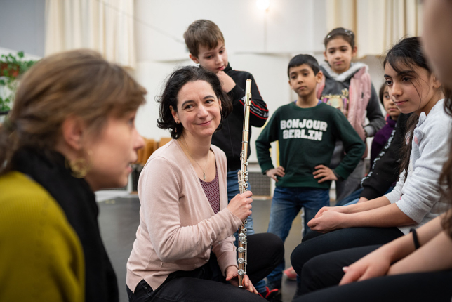 Wie ein musikalisches Projekt geflüchtete Kinder Worte finden lässt